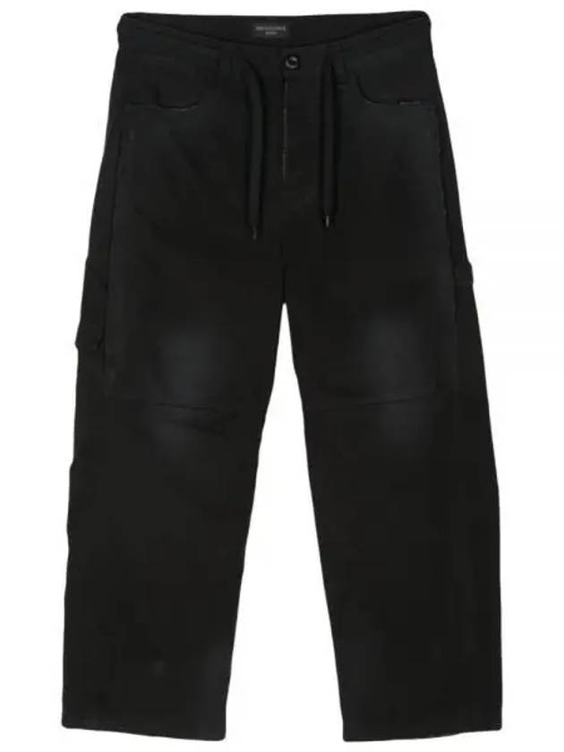 Cropped Cargo Straight Pants Black - BALENCIAGA - BALAAN 2