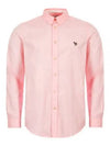 Zebra Patch Long Sleeve Shirt Light Pink - PAUL SMITH - BALAAN 2