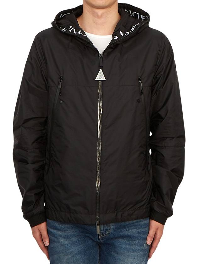 JUNICHI Zip Up Jacket Black - MONCLER - BALAAN 3