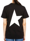 Back Big Star Short Sleeve T-Shirt Black - GOLDEN GOOSE - BALAAN 5