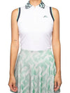 Leslie Polo Sleeveless White - J.LINDEBERG - BALAAN 3