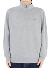 Pony Logo Half Zip-up Sweatshirt Grey - POLO RALPH LAUREN - BALAAN 2