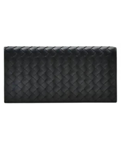 Intrecciato Long Wallet Black - BOTTEGA VENETA - BALAAN 2