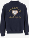 For The Peace Sweatshirt Navy - CASABLANCA - BALAAN 1