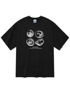 20 count blue ball short sleeve tshirt black - RADINEO - BALAAN 1