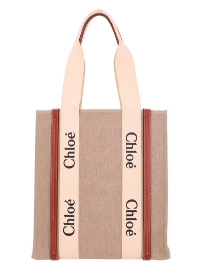 Woody Tote Bag Beige - CHLOE - BALAAN 2