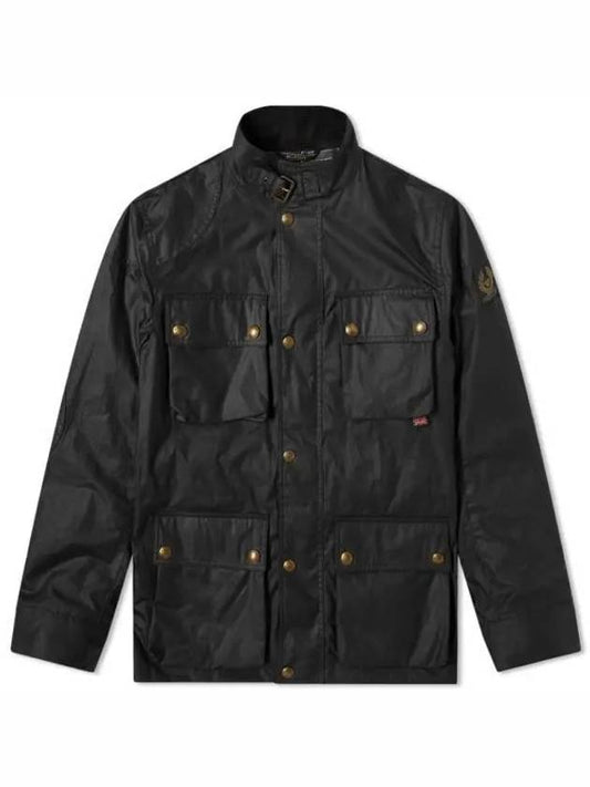 Men's Fieldmaster Wax Jacket Black - BELSTAFF - BALAAN 2