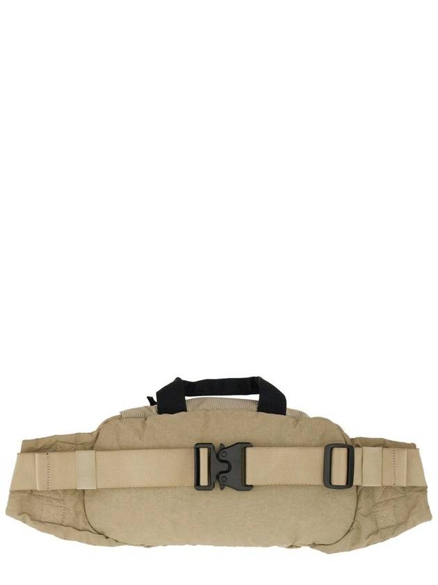 Plain Paper Touch Logo Waist Belt Bag Beige - CP COMPANY - BALAAN 4