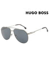 Eyewear Boeing Metal Sunglasses Gray - HUGO BOSS - BALAAN 3