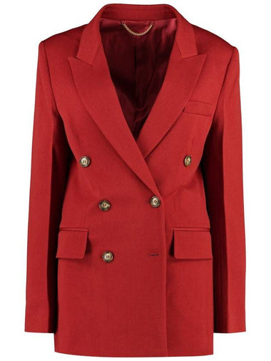 Victoria Beckham Double-Breasted Wool Blazer - VICTORIA BECKHAM - BALAAN 1