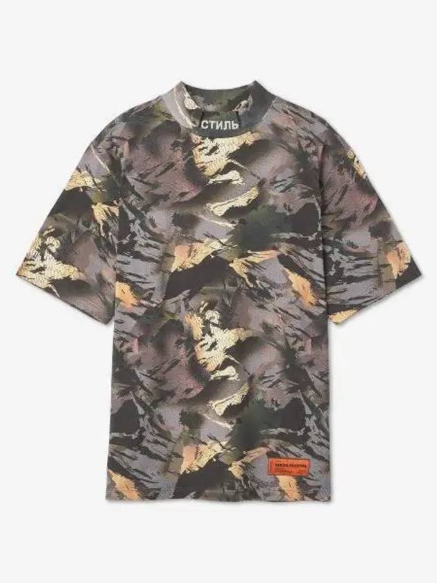 Heron Preston Polo T Shirt HMAA021S22JER001 5901 Green - HERON PRESTON - BALAAN 2