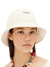 Le bob Gadjo Bucket Hat Offwhite - JACQUEMUS - BALAAN 4