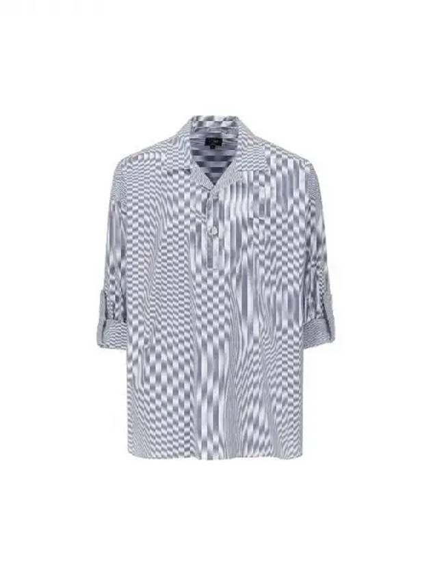 Half button striped shirt 270093 - FENDI - BALAAN 1