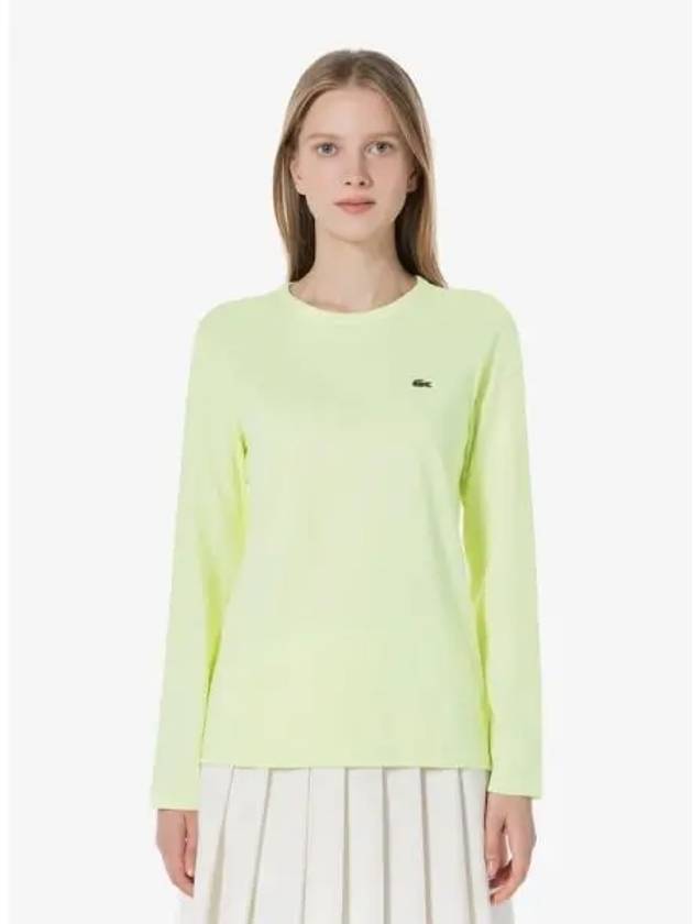 Women s Basic Long Sleeve T Shirt TF025E 54N 6GD Domestic Product GQ2N24082972745 - LACOSTE - BALAAN 1