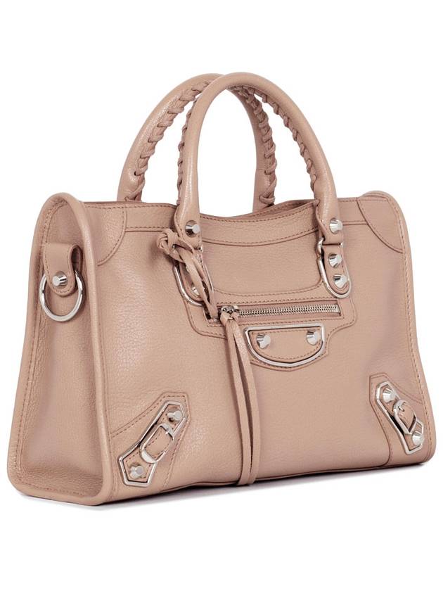 Metallic Edge Mini City Tote Bag Pink - BALENCIAGA - BALAAN 3