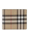 Vintage Check Half Wallet Beige - BURBERRY - BALAAN 1