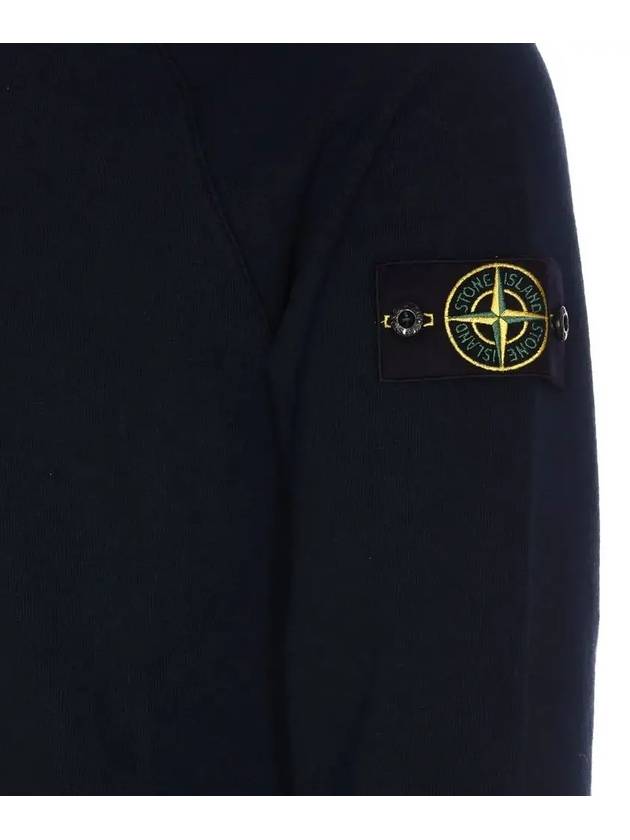 OLD Treatment Wappen Patch Crew Neck Sweatshirt Navy - STONE ISLAND - BALAAN 5