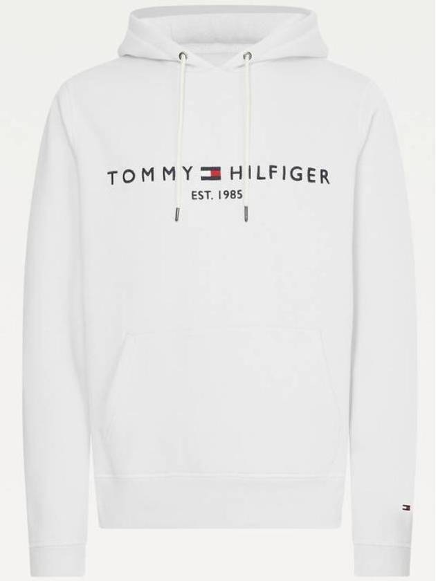 Hooded Sweatshirt MW11599 YBR White - TOMMY HILFIGER - BALAAN 1