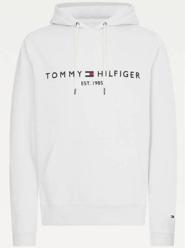 Hooded Sweatshirt MW11599 YBR White - TOMMY HILFIGER - BALAAN 1