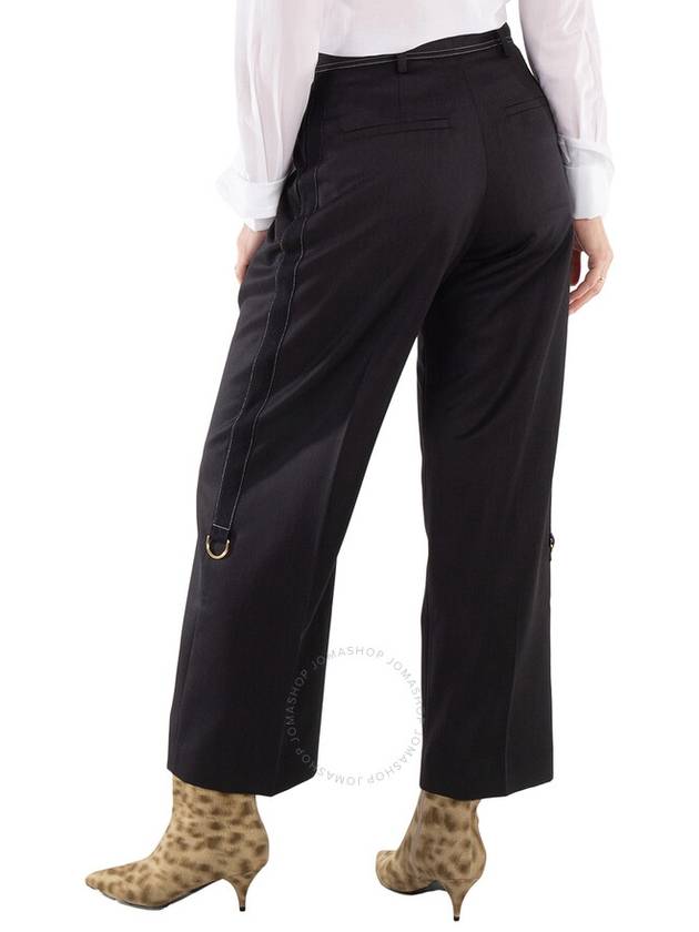 Burberry Ladies Charcoal Grey Zainab Tailored Trouser, Brand Size 10 (US Size 8) - BURBERRY - BALAAN 3