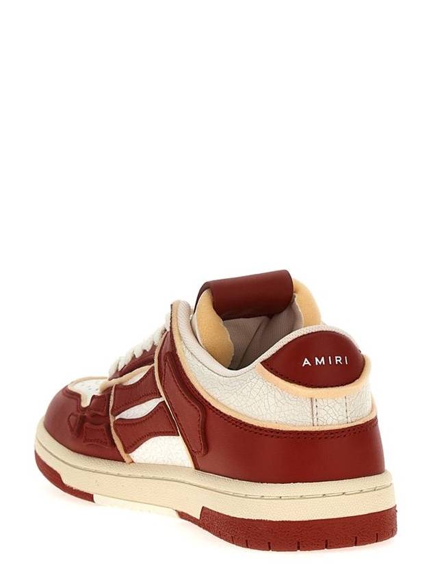 Amiri 'Collegiate Skel Top Low' Sneakers - AMIRI - BALAAN 3