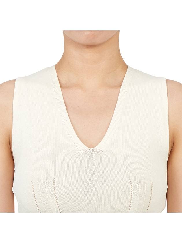 Tunica Knit Sleeveless White - MAX MARA - BALAAN 7