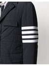 Men's 4 Bar Poly Twill Chesterfield Single Coat Navy - THOM BROWNE - BALAAN 6