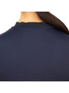 Women's Golf Serafino Classic Short Sleeve PK Shirt Navy - HYDROGEN - BALAAN 8