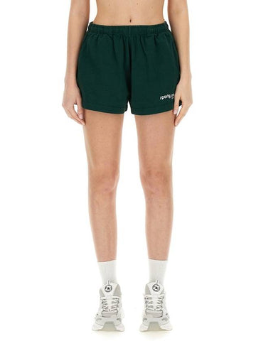 SHORTS WITH LOGO - SPORTY & RICH - BALAAN 1