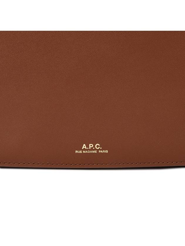 Grace Baguette Shoulder Bag Brown - A.P.C. - BALAAN 9