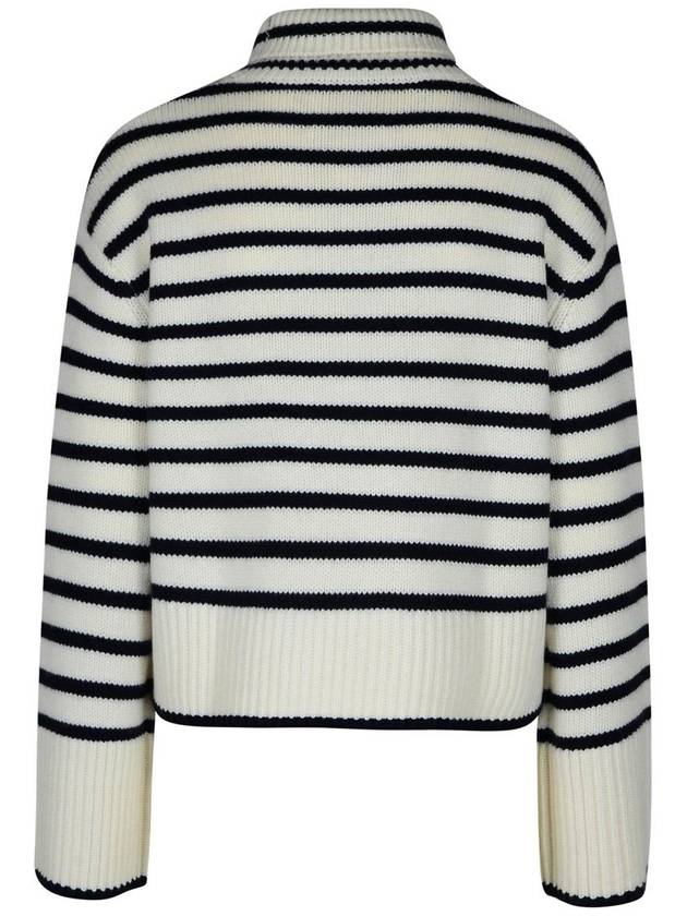 Lisa Yang 'Fleur' Cashmere Cream Turtleneck Sweater - LISA YANG - BALAAN 3