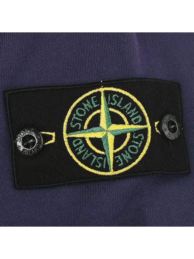 Wappen Patch Crew Neck Sweatshirt Purple - STONE ISLAND - BALAAN 5