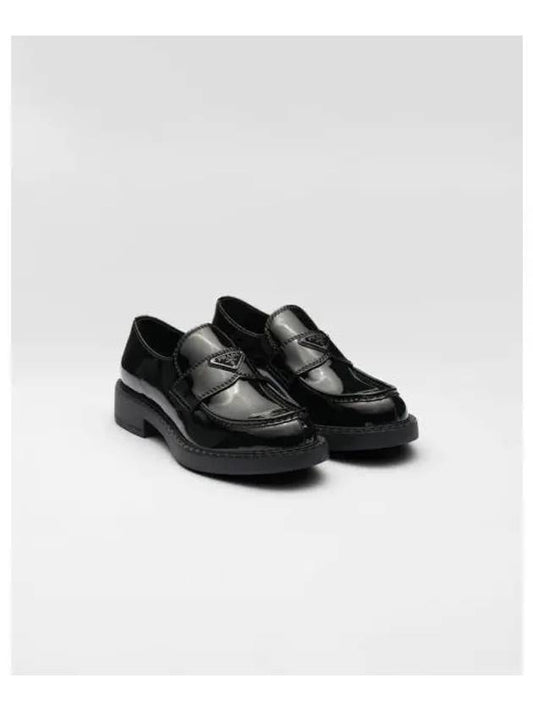 Patent Leather Loafers Black - PRADA - BALAAN 2