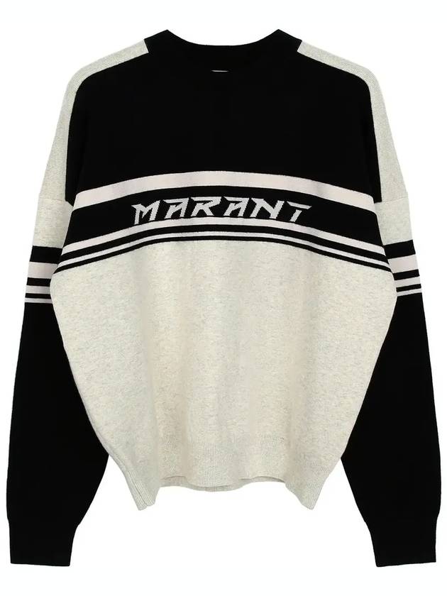 Colby Cotton Wool Knit Top - ISABEL MARANT - BALAAN 2