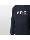 VPC Logo Sweatshirt Navy - A.P.C. - BALAAN 6