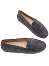 Gommino Suede Driving Shoes Dark Grey - TOD'S - BALAAN 6