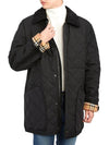 Quilted Thermoregulated Barn Jacket Black - BURBERRY - BALAAN 7