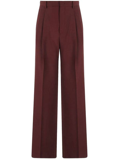 Tagliatore Trousers Bordeaux - TAGLIATORE - BALAAN 1