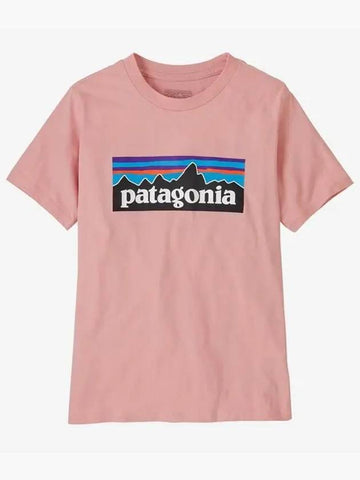 Kids 62148 MAPI P6 short sleeve t shirt pink - PATAGONIA - BALAAN 1