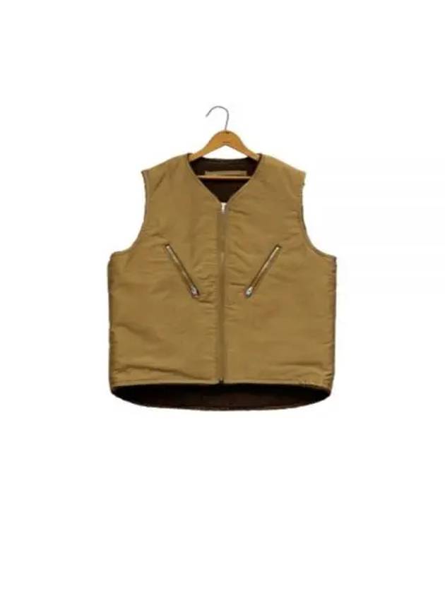 24 DECK VEST REVERSIBLE 80470070001 KHAKI - NIGEL CABOURN - BALAAN 1