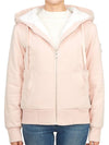 Classic Bunny 2 Zip Up Hoodie White Lining Dusty Rose - MOOSE KNUCKLES - BALAAN 5