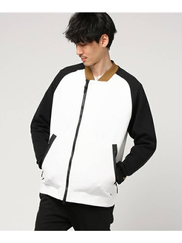 01832115100Tech fleece jacketwhite black beige - NIKE - BALAAN 4