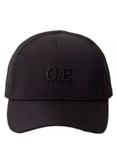 Logo Ball Cap Black - CP COMPANY - BALAAN 2