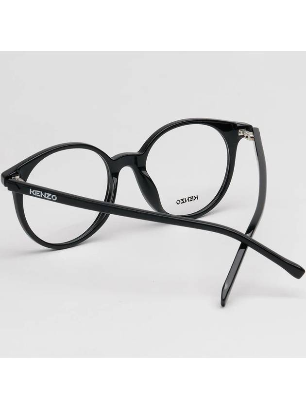 Glasses frame KZ50140I 001 round glasses horn frame - KENZO - BALAAN 4