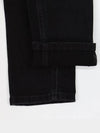 Men's spandex jeans tapered black jeans JN141 - IKALOOOK - BALAAN 7