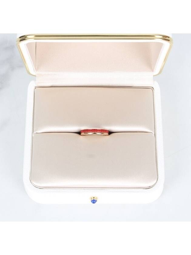 Quatre Classic Red Ring Rose Gold No 56 - BOUCHERON - BALAAN 3