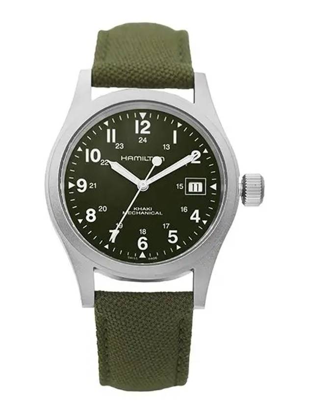 Khaki Field Mechanical Hand Winding H69439363 Green 38mm - HAMILTON - BALAAN 3