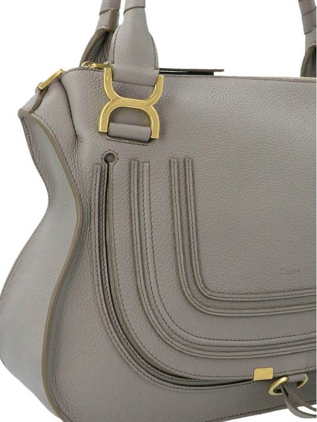 Marcie Small Double Carry Tote Bag Grey - CHLOE - BALAAN 4