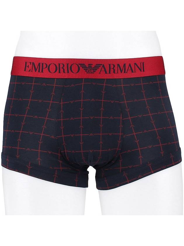 Logo Band Briefs 2 Pack Navy - EMPORIO ARMANI - 3