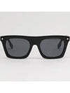 Eyewear Rectangular Sunglasses Black - BURBERRY - BALAAN 3